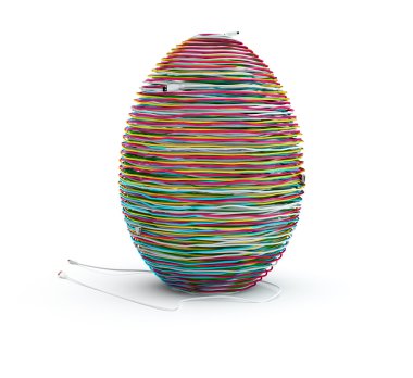 Cable egg clipart