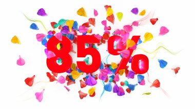 85 percent off clipart