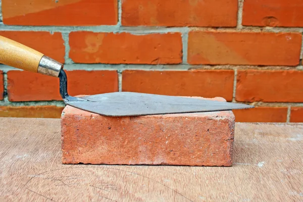 Bricklayers trowel — Stock Photo, Image
