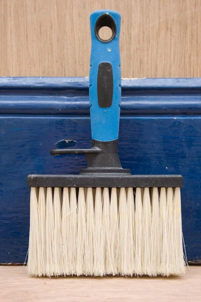 Emulsion paint brush — Stock Photo, Image