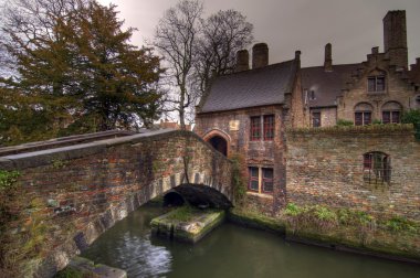 Bruges Bonifacius Bridge clipart