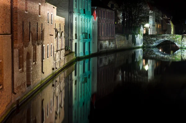 Bruges canals — Stock Photo, Image