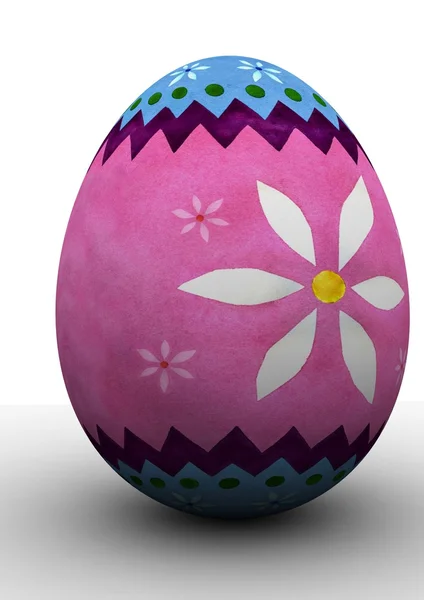 Rózsaszín tojás — Stock Fotó