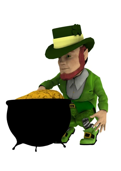 Pot of gold — Stock Photo, Image