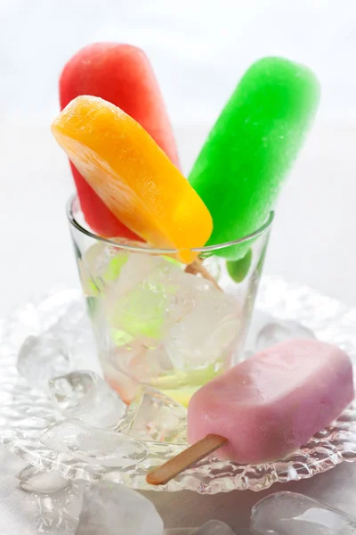 Assorted popsicles — Stock Photo, Image