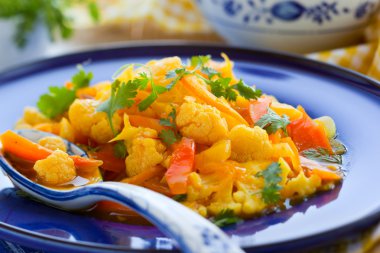 safran ile karnabahar