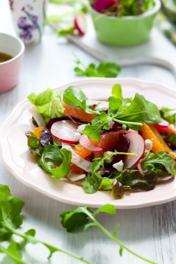 Beetroot salad clipart