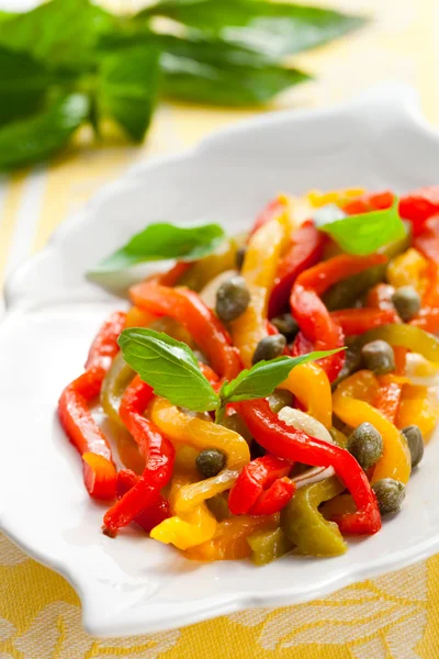 Bell pepper salad — Stock Photo, Image