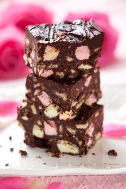 Rocky road cake clipart