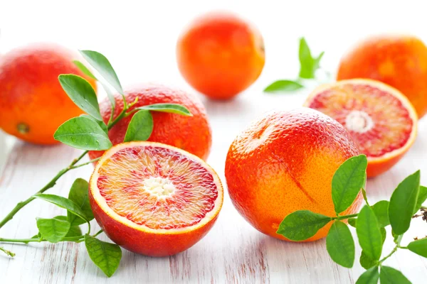 Кровавые апельсины — стоковое фото