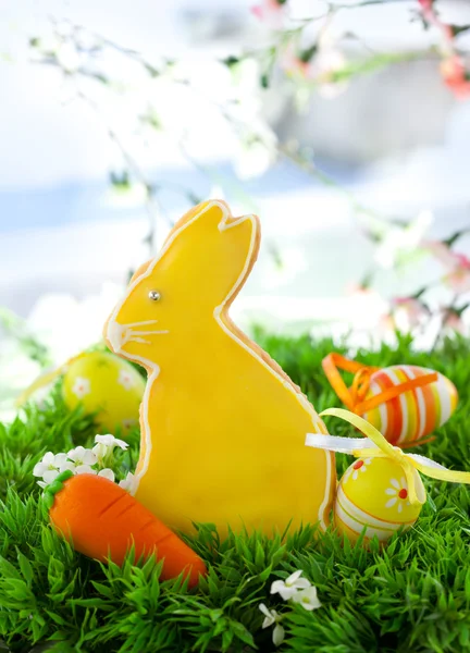 Easter bunny cookie — Zdjęcie stockowe