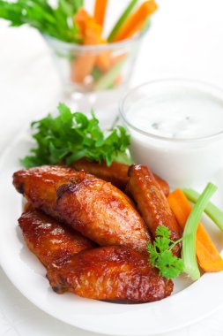 Buffalo chicken wings clipart