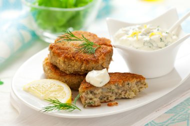 Cod Fish Cakes clipart