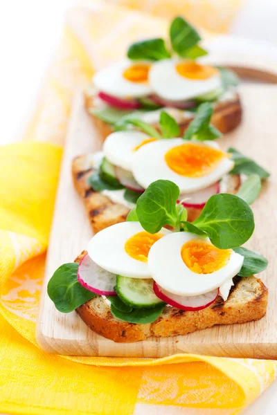 Toast sandwiches — Stock Photo, Image