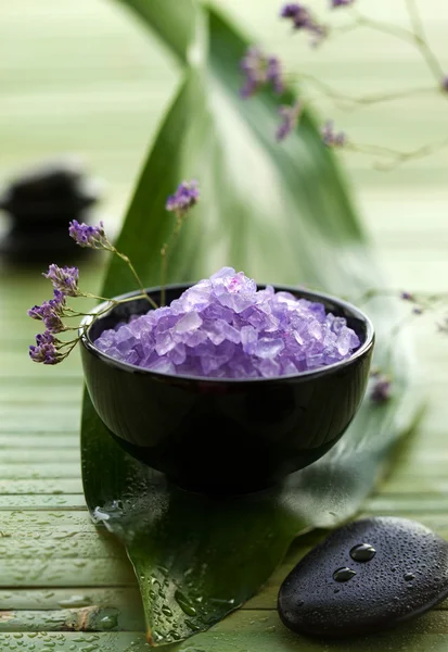 Lavendelsalz — Stockfoto
