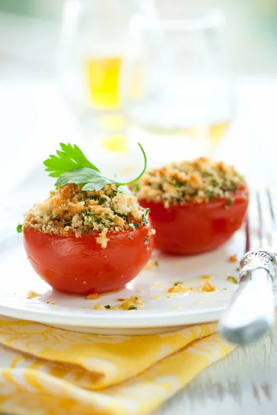 Pomidory prowansalskim stylu — Zdjęcie stockowe