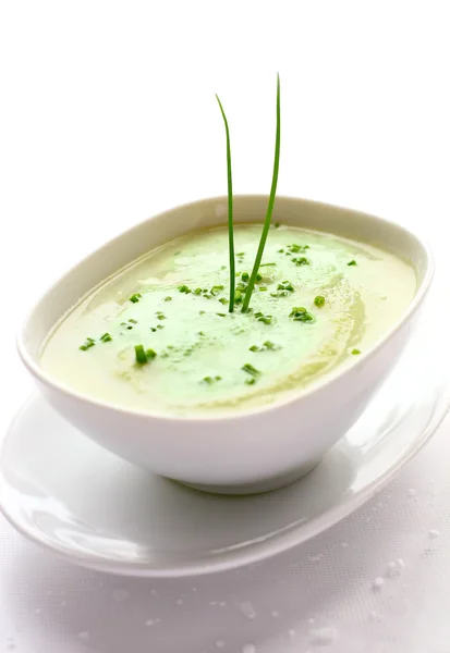 Суп з цвітної капусти — стокове фото