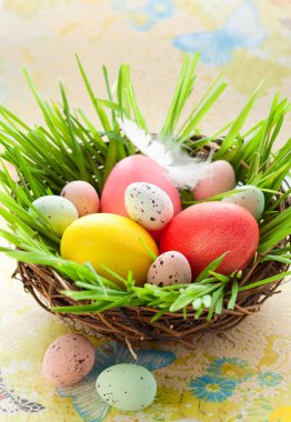 Easter eggs clipart