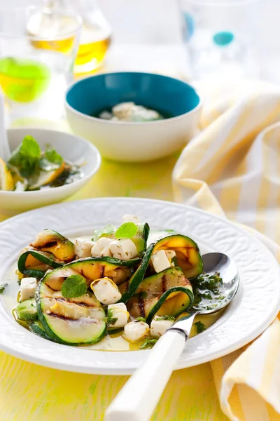 Courgette salade — Stockfoto