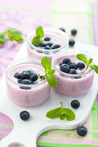 Fruktyoghurt — Stockfoto