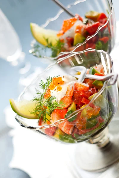 Finom koktél saláta — Stock Fotó