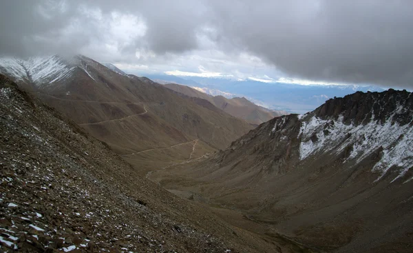 Górskie drogi ladakh Indie — Zdjęcie stockowe