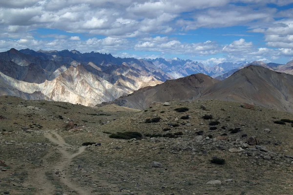 놀라운 레 산 풍경, leh, 인도 — 스톡 사진