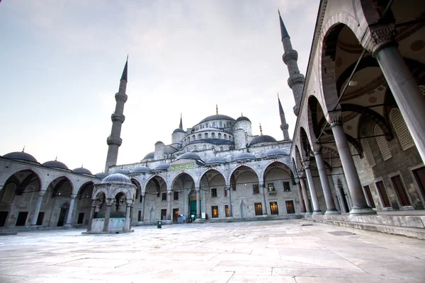 Mezquita azul vista exterior — Foto de Stock