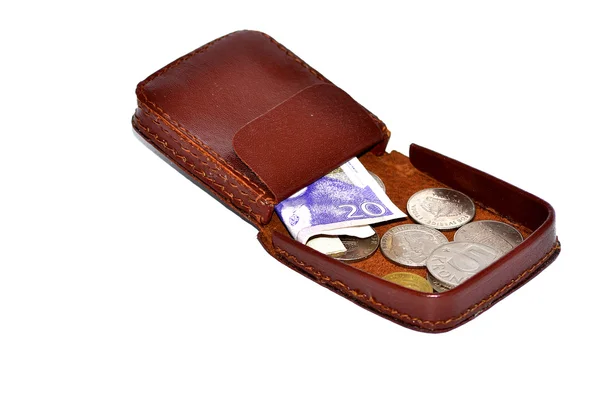 stock image Purse with money