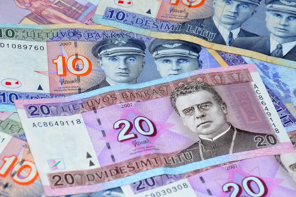 Lithuanian money — Stock Photo, Image