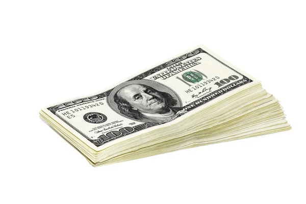 Thick bundle of money — Stock Photo, Image