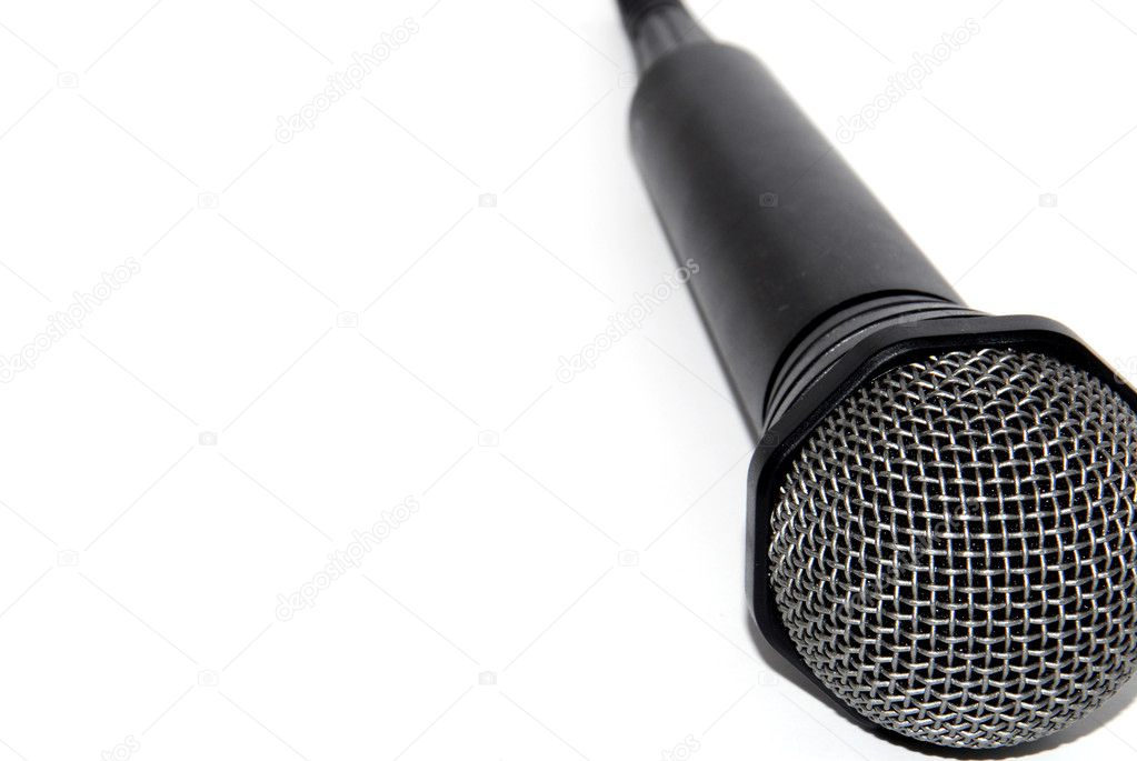 Microphone on air