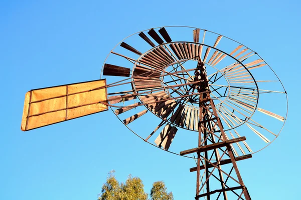 Nahaufnahme Windmühle — Stockfoto