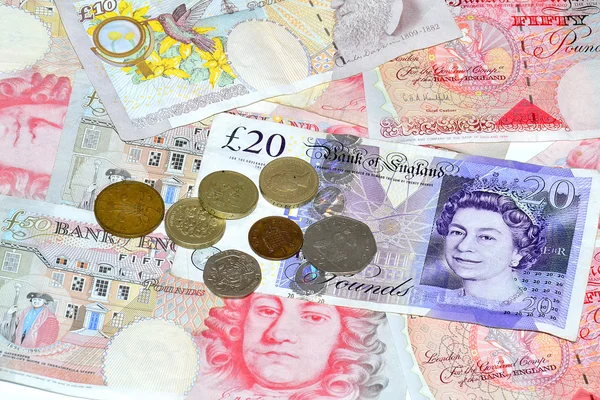 UK geld — Stockfoto