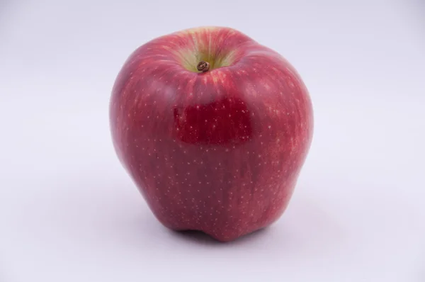 stock image Red apple on a white background