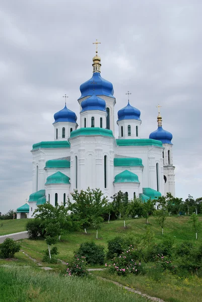 Szentháromság székesegyház. Kijev, troyeshchina. — Stock Fotó