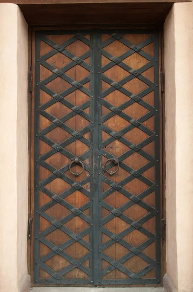 Image en gros plan des anciennes portes — Photo