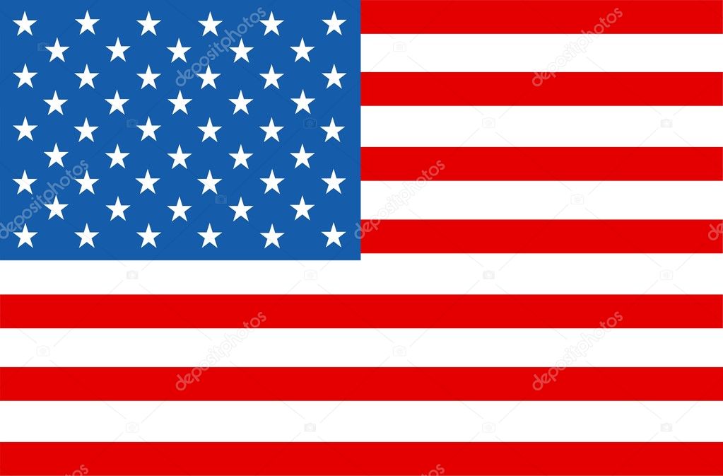 American flag stars and stripes