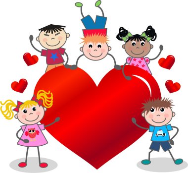 Valentines day or birthday clipart