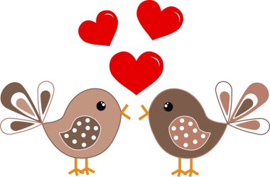 Valentines day or marriage clipart