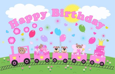 Happy birthday clipart