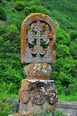 salınım sütun. Tatev manastır Ermenistan