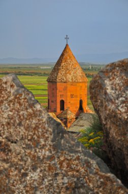 Ermenistan'da kutsal khor virap Manastırı