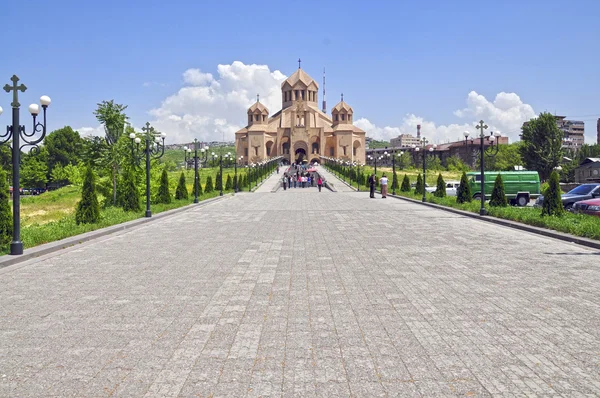 stock image The largest Armenian Cathedral