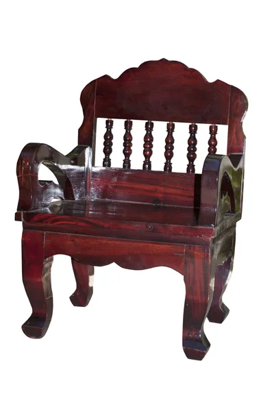 Stuhl aus lackiertem Holz — Stockfoto