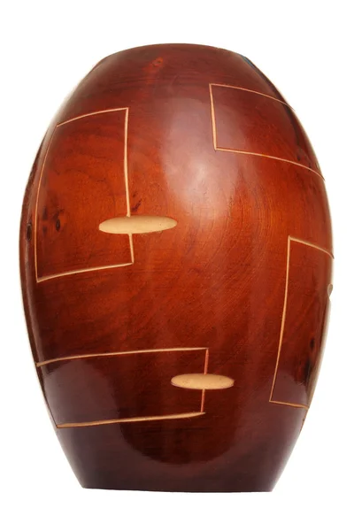 Wood vase — Stock Photo, Image