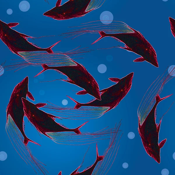 Fish Pattern — Stock Photo, Image