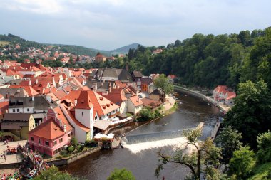 Çek krumlov doğal görünümü