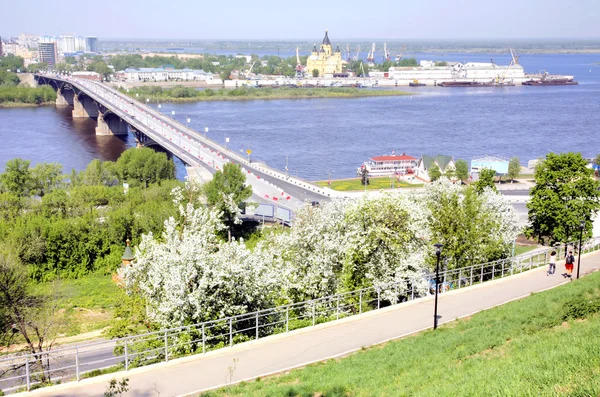 Våren nizhny novgorod Ryssland i maj — Stockfoto