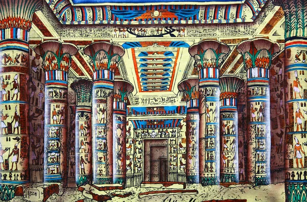 Papiro egípcio antigo — Fotografia de Stock
